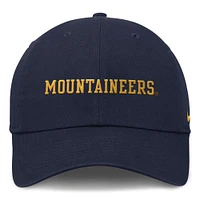 West Virginia Nike Club Unstructured Tri-Glide Cap