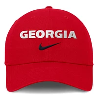 Georgia Nike Sideline Club Unstructured Tri-Glide Cap