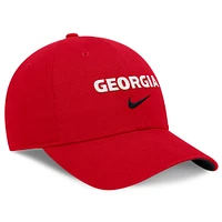 Georgia Nike Sideline Club Unstructured Tri-Glide Cap