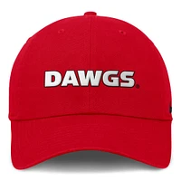Georgia Nike Club Unstructured Tri-Glide Cap