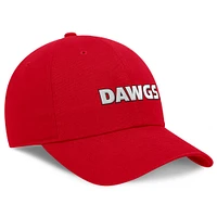 Georgia Nike Club Unstructured Tri-Glide Cap