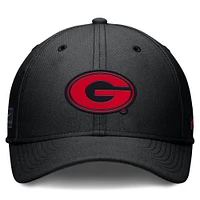 Georgia Nike Sideline Rise Structured Swooshflex Cap