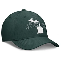 Michigan State Nike Rise Local Structured Swooshflex Cap