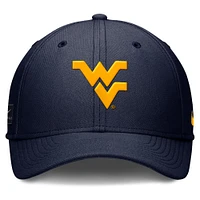 West Virginia Nike Rise Structured Swooshflex Cap