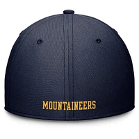 West Virginia Nike Rise Structured Swooshflex Cap