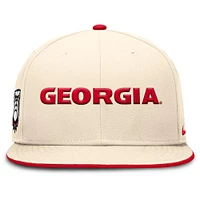 Georgia Nike Dri-Fit Pro Structured Round Bill Fitted Cap