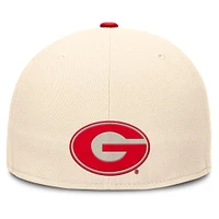 Georgia Nike Dri-Fit Pro Structured Round Bill Fitted Cap