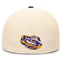 LSU Nike Dri-Fit Pro Structured Round Bill Fitted Cap