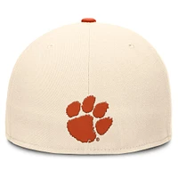 Clemson Nike Dri-Fit Pro Structured Round Bill Fitted Cap