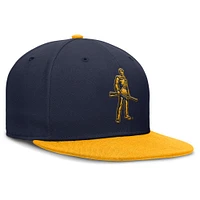 West Virginia Nike True Wool Fitted Cap