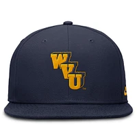 West Virginia Nike Vault True Wool Fitted Cap