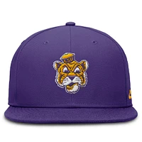 LSU Nike Vault True Wool Fitted Cap