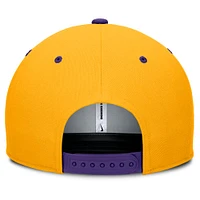 LSU Nike Dri-Fit Pro Local Snapback Cap