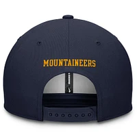 West Virginia Nike Dri-Fit Pro Structured Square Bill Cap