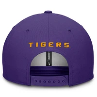 LSU Nike Dri-Fit Pro Structured Square Bill Cap