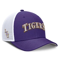 LSU Nike Dri-Fit Coaches Rise Structured Trucker Cap