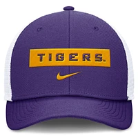 LSU Nike Momentum Stripe Structured Trucker Cap