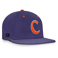 Clemson Nike Dri Fit True Structured Aero Bill Baseball Hat
