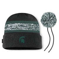 Michigan State Nike Sideline Peak Standard Cuff Pom Beanie