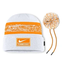 Tennessee Nike Sideline Peak Standard Cuff Pom Beanie