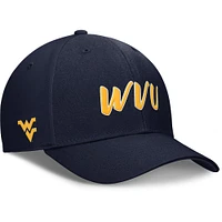 West Virginia Nike Club Adjustable Strap Cotton Cap