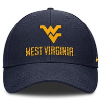 West Virginia Nike Rise Structured Snapback Cap