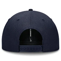 West Virginia Nike Rise Structured Snapback Cap