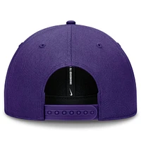 LSU Nike Rise Structured Snapback Cap