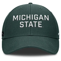 Michigan State Nike Rise Practice Structured Adjustable Cap