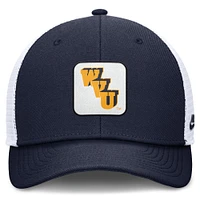 West Virginia Nike Vault Rise Structured Trucker Cap