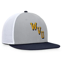 West Virginia Nike Dri-Fit Pro Structured Mesh Square Bill Cap