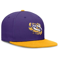 LSU Nike Dri-Fit True Wool Fitted Cap