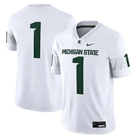 Michigan State Nike #1 Road Game Jersey