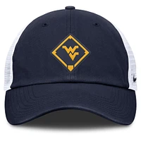 West Virginia Nike Club Primetime Unstructured Trucker Cap