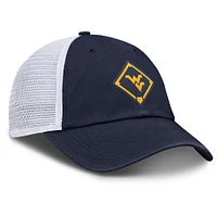 West Virginia Nike Club Primetime Unstructured Trucker Cap