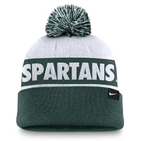 Michigan State Nike Primetime Peak Pom Beanie