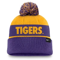 LSU Nike Primetime Peak Pom Beanie