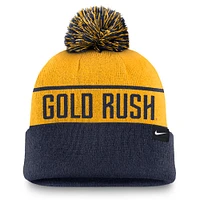 West Virginia Nike Local Peak Pom Beanie