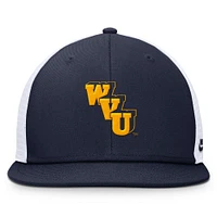 West Virginia Nike Vault Dri-Fit Pro Structured Square Bill Cap