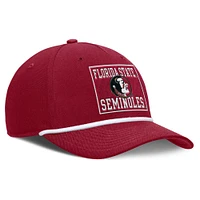 Florida State Nike Rise Academic Structured Snapback Cap