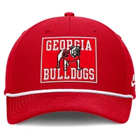 Georgia Nike Rise Academic Structured Snapback Cap