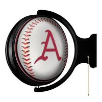 Arkansas Baseball Rotating Lighted Wall Sign