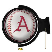 Arkansas Baseball Rotating Lighted Wall Sign