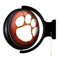 Clemson Basketball Rotating Lighted Wall Sign