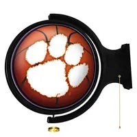 Clemson Basketball Rotating Lighted Wall Sign