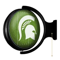  Spartans | Michigan State Football Rotating Lighted Wall Sign | Alumni Hall