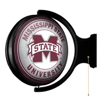  Bulldogs | Mississippi State Rotating Lighted Wall Sign | Alumni Hall