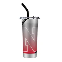  Huskers | Nebraska Stripe Straw Tumbler | Alumni Hall