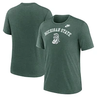 Michigan State Nike Legacy Arch Triblend Tee