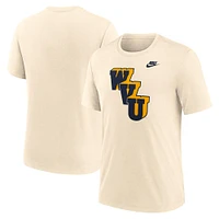 West Virginia Nike Legacy Primary Logo Triblend Tee